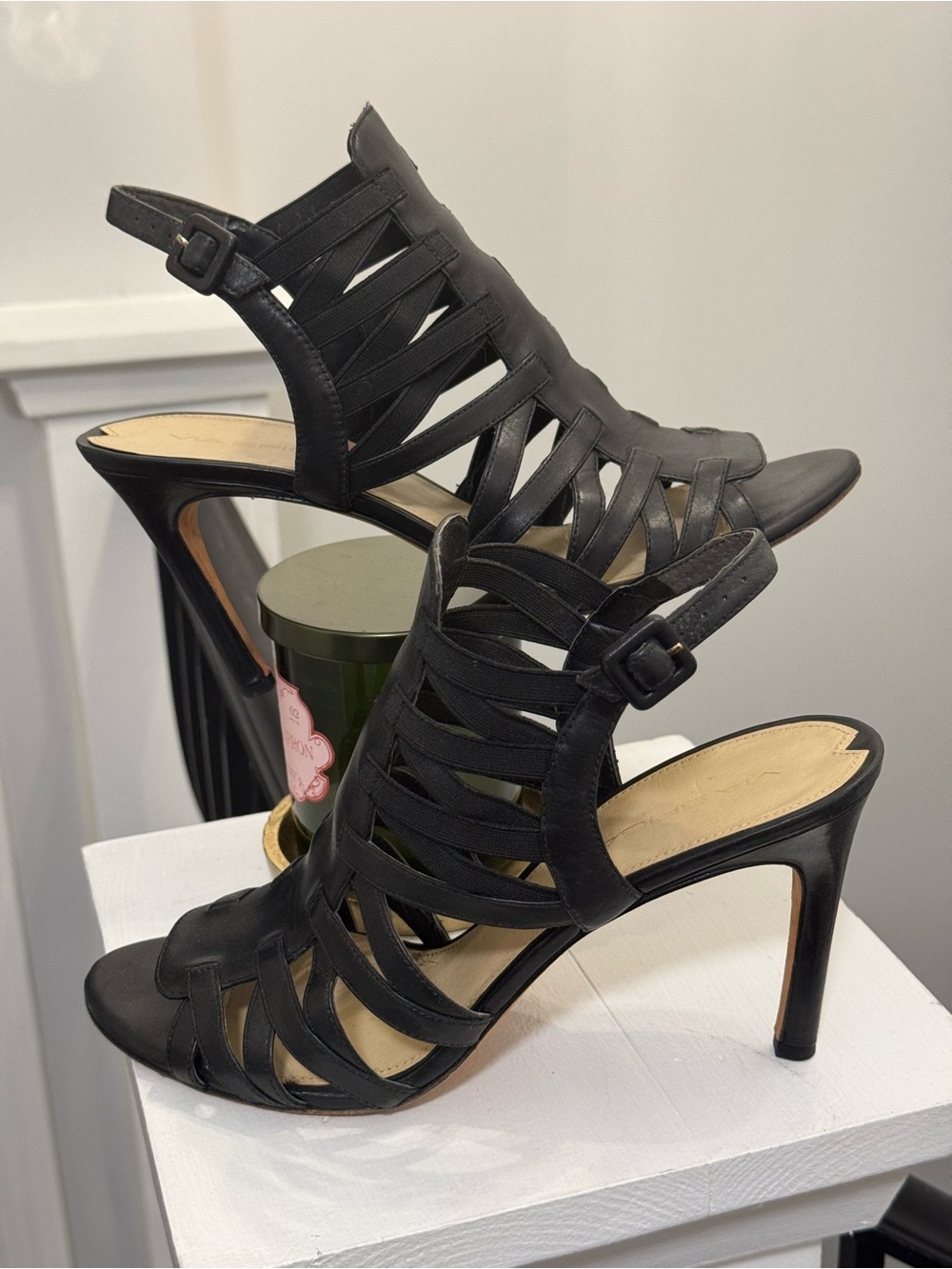 Via Spiga Caged Heels